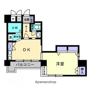 ドリームスクェアーかやまち【2階】の間取り