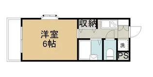 メゾン・ド・メシュー【401号室】の間取り