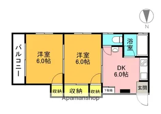 小田原ビル【302号室】の間取り