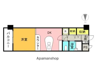 メゾン・ド・アーベリール【304号室】の間取り