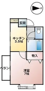 スプリエⅡ【202号室】の間取り