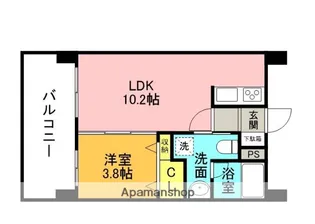 OBELISK小栗【802号室】の間取り