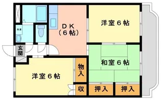 リミエール藤本【203号室】の間取り