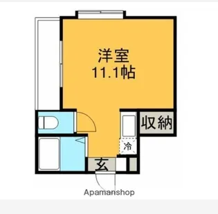 GEN重信館【302号室】の間取り