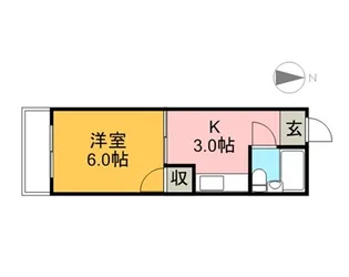 金元第3ビル【305号室】の間取り