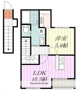 BEEK’S高岡【2階】の間取り