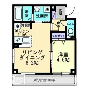 DEARGRACE【1階】の間取り