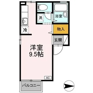 ラ・エスぺランサ【2階】の間取り