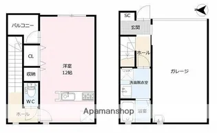 G.H.STELLA【2階】の間取り