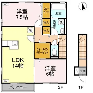バリュアブル【2階】の間取り