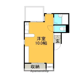 エトワール二葉町【303号室】の間取り