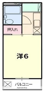 ライトハウス大津Ⅰ【3階】の間取り