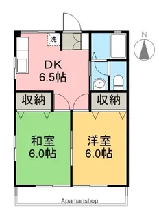 アドリアパラセ【303号室】の間取り