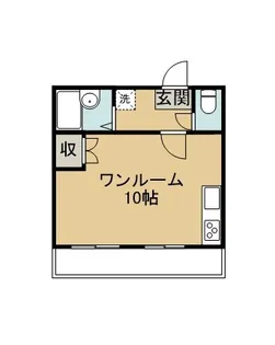 ファンテーヌ潮江【202号室】の間取り