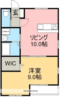 あざみのハイム【302号室】の間取り