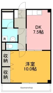 ラティス南竹島【302号室】の間取り