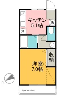 ロイヤルマンション【105号室】の間取り