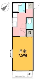 マンション・ターラ【203号室】の間取り