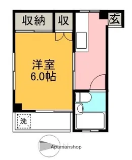 ロイヤルハイツ高須【102号室】の間取り