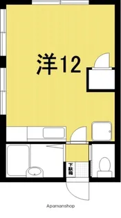 ポラリス百石【8号室】の間取り