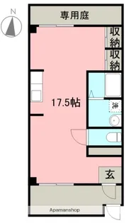 カサグレイズ【1階】の間取り