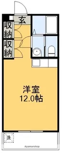 ロゼ2【706号室】の間取り
