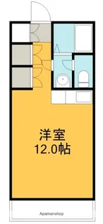 ロゼ2【806号室】の間取り