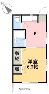 セレクト高須【501号室】の間取り