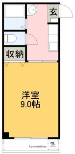 メゾンレーヴ高須【305号室】の間取り