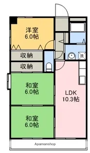 ヴィラ・トリニティ【4階】の間取り