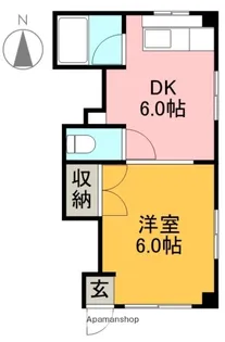 ふじハイツ【301号室】の間取り