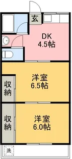 北村マンション【305号室】の間取り