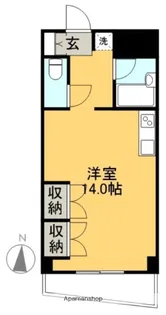 アトラクトEM【416号室】の間取り