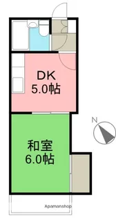 東武ハイライン青柳【201号室】の間取り