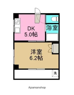 小倉ハイツ【301号室】の間取り