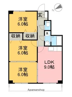 ロゼ3【8階】の間取り