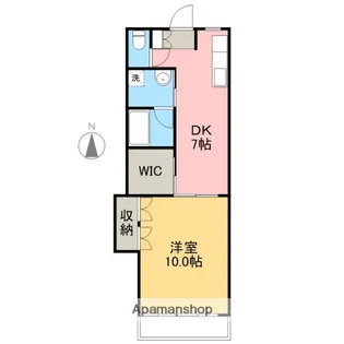 DRハウスⅡ【402号室】の間取り