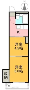 藤本マンション【2階】の間取り