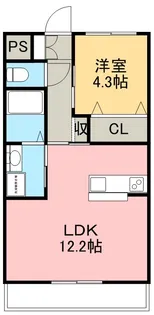 スライヴ プレイス【1階】の間取り