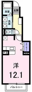 ハッピネス 裕【1階】の間取り