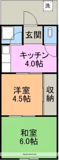 和泉荘【201号室】の間取り
