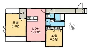 ベレオ カリマッタ【3階】の間取り