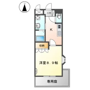 エル・アール【1階】の間取り