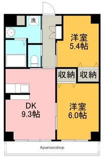 みつばちレジデンス【804号室】の間取り