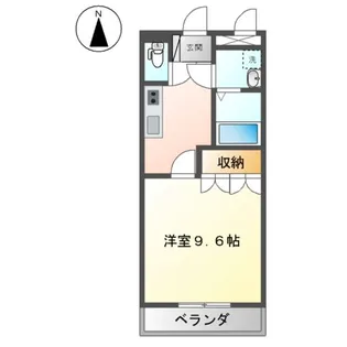 グランディール・城山【2階】の間取り