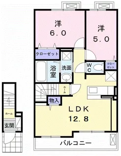 紫陽花・Ⅲ【2階】の間取り