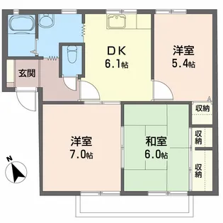 Y’S21 C棟【2階】の間取り