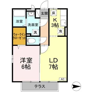 パンシオーネ【2階】の間取り