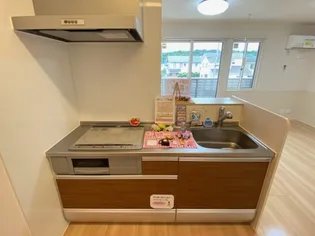エスポワールⅡ【205号室】のキッチン