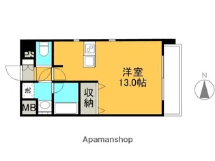 プラスK【5階】の間取り
